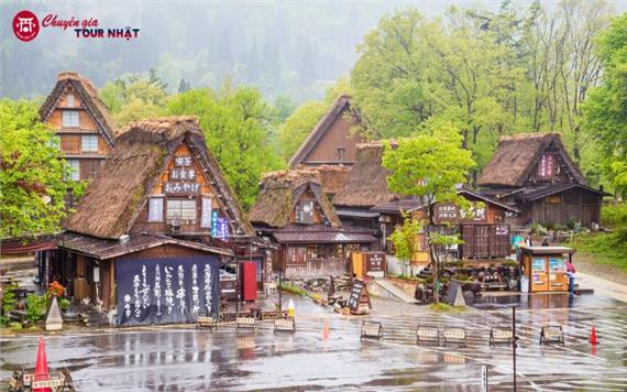 [HCM] Tour Nhật Bản 6N6Đ: Cung Đường Làng Cổ Shirakawago Mùa Hè